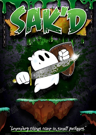 SAK'D 24x36 Poster - 'Slimed' Edition