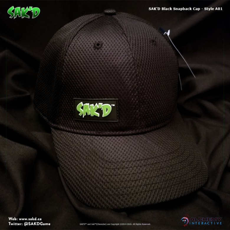 Ain Sakd Blk Snapback Cap