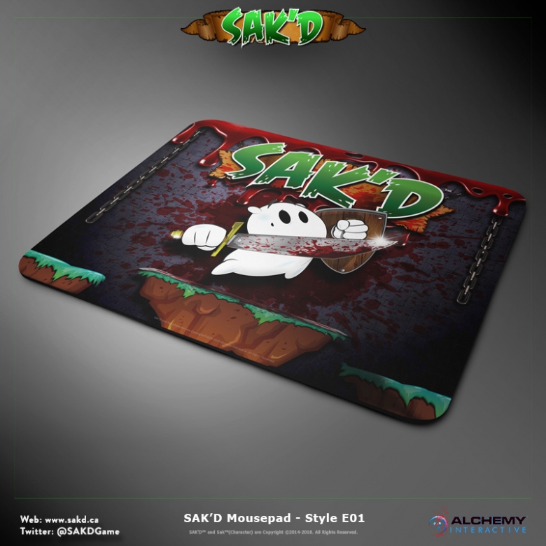 SAK'D Mousepad - 'Warpath' Edition