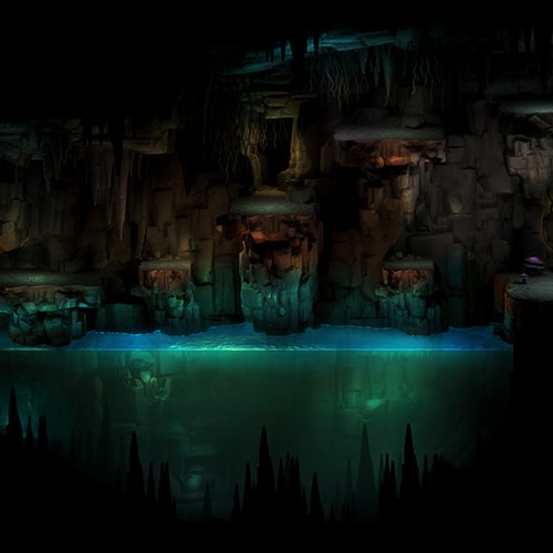 SAK'D Caverns Map Example