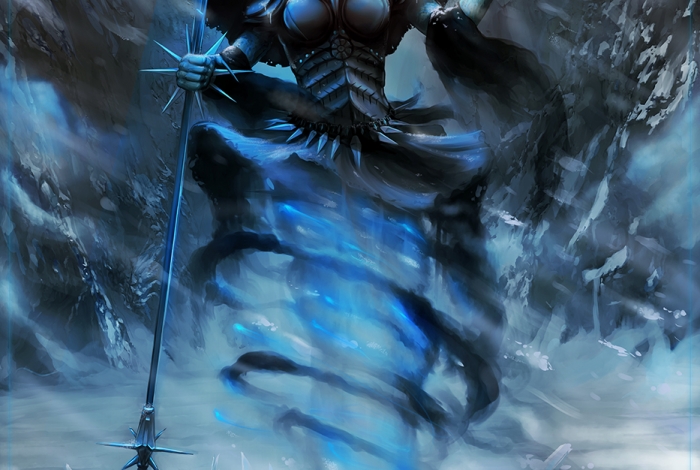 SAK'D - Dark Mage of Elemental Ice Poster