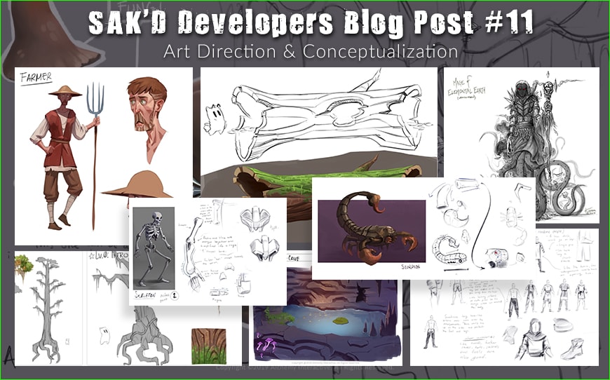 SAK'D Developers Blog - Post 11 - Art Direction and Conceptualization