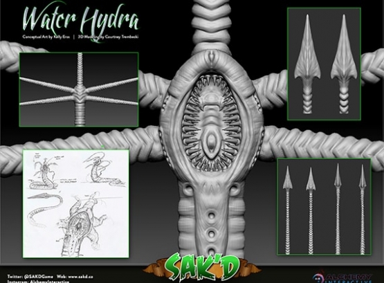 SAK'D Monster - Water Hydra
