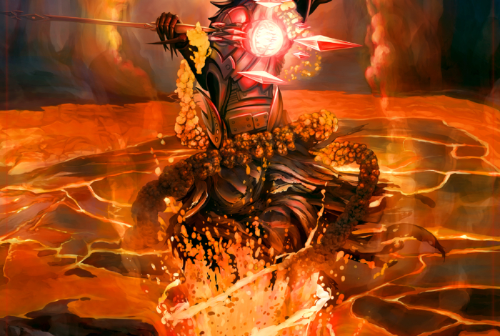 SAK'D - Dark Mage of Elemental Fire Poster