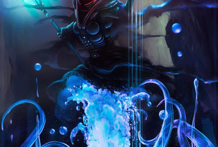 SAK'D - Dark Mage of Elemental Water Poster